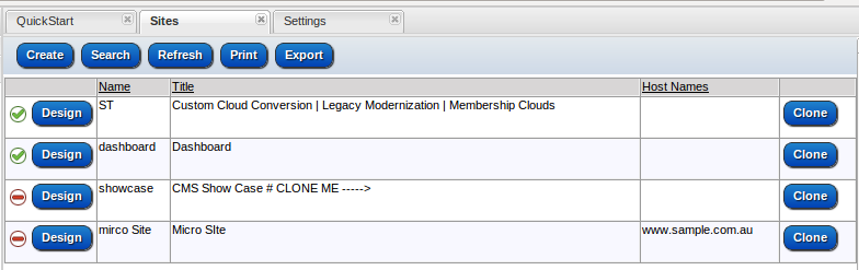 Micro Site Micro Site